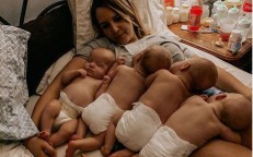 Mother, 28, Reveals How She Gave Birth To Quadruplets After Almost Giving Up On Her Dream Of Having More Children After Three Miscarriages
