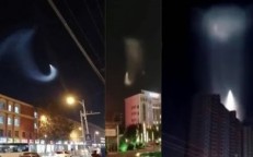 Panic is caused by a mysterious flying object in China that is not a rocket