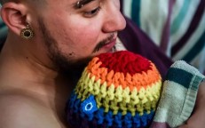 These images of the home birth of a baby by a transgender father capture the true emotion of labor beautifully.