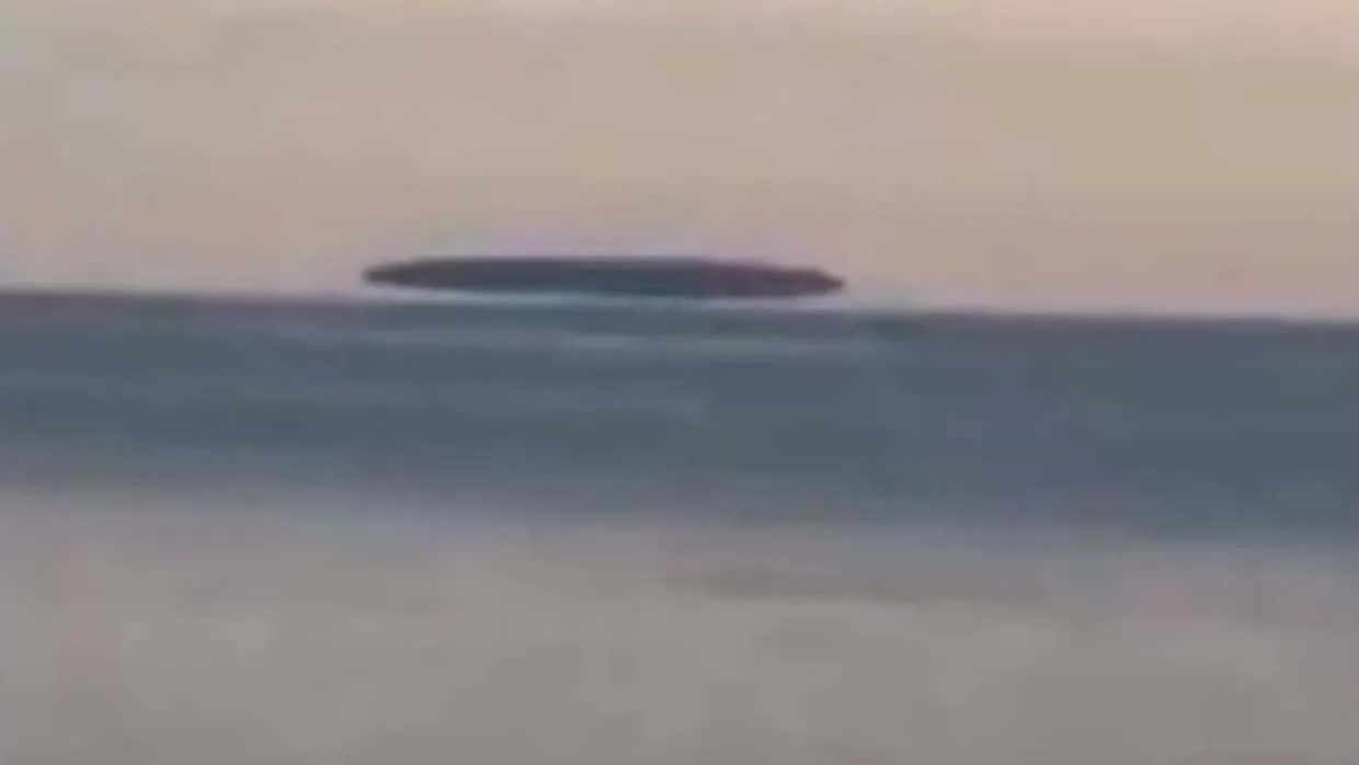Is it a ghost ship, a UFO, or something else when a massive floating object suddenly appears on the Great Lakes?