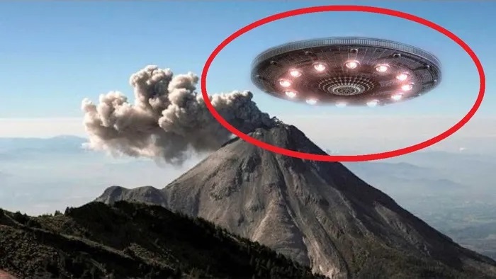 Do aliens power their UFOs with volcanoes?